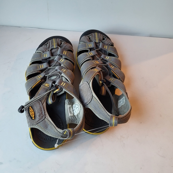 Keen Gray and Yellow Athletic Sandals
